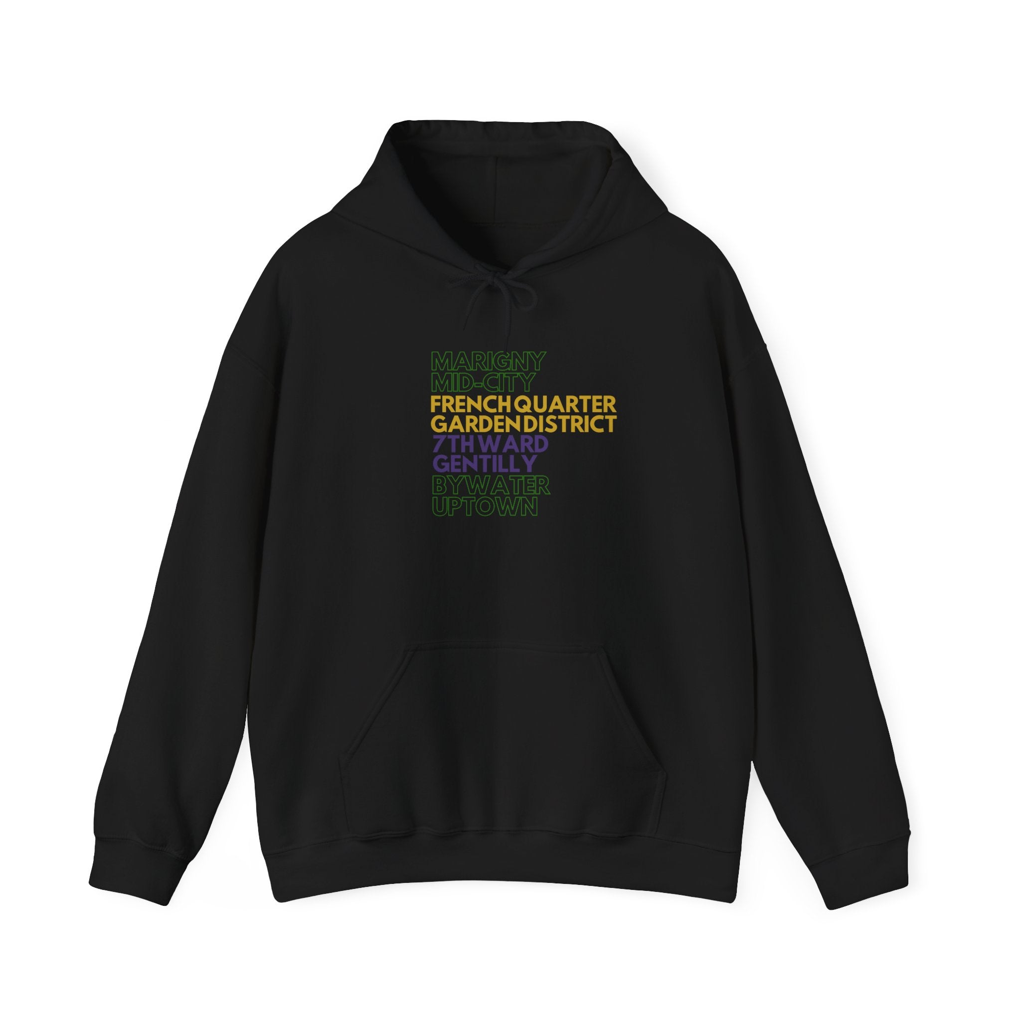 Mardi Gras Hoods Hoodie Printify