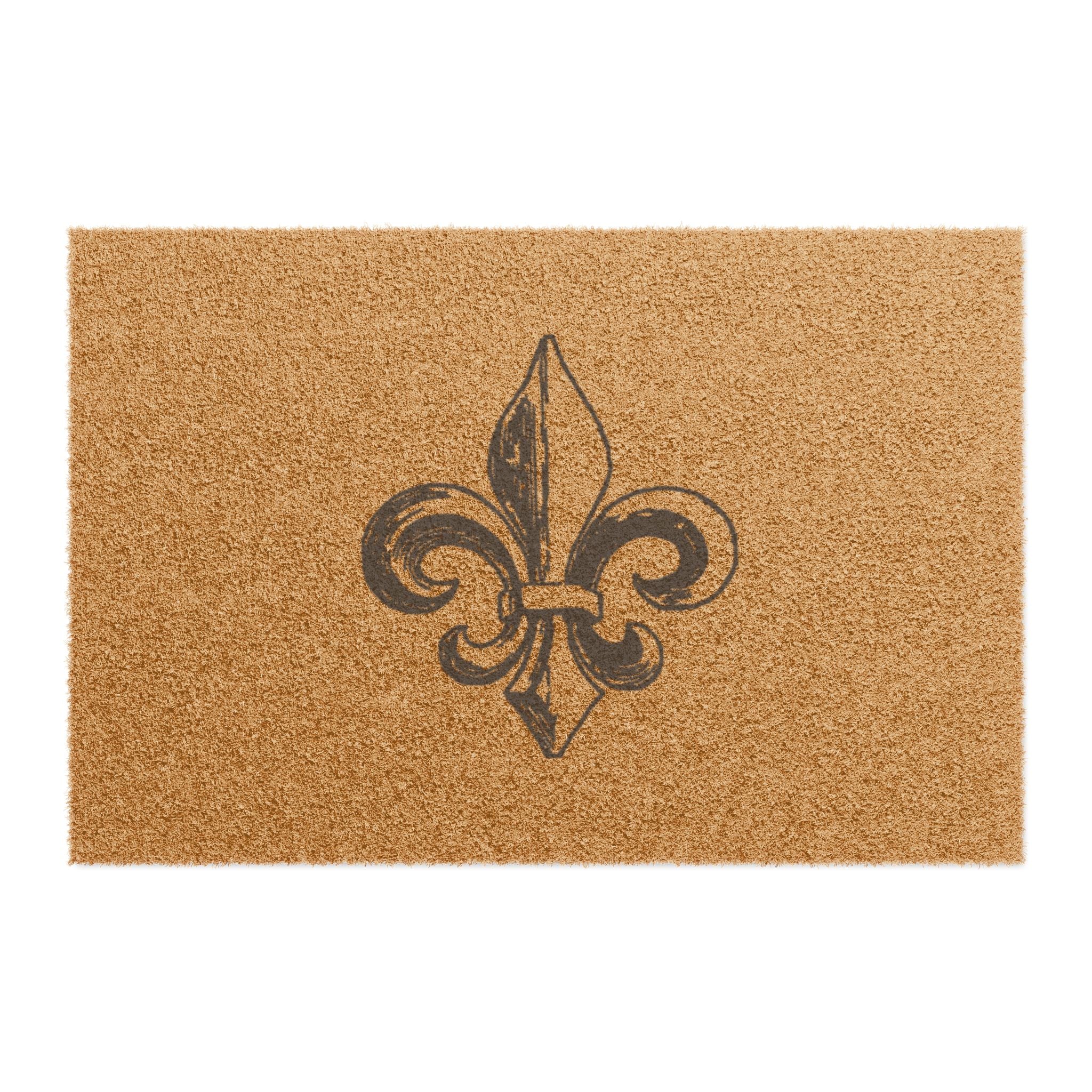 Fleur De Lis Doormat Printify