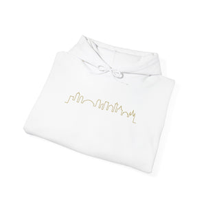 Nola Skyline Gold Hoodie Printify