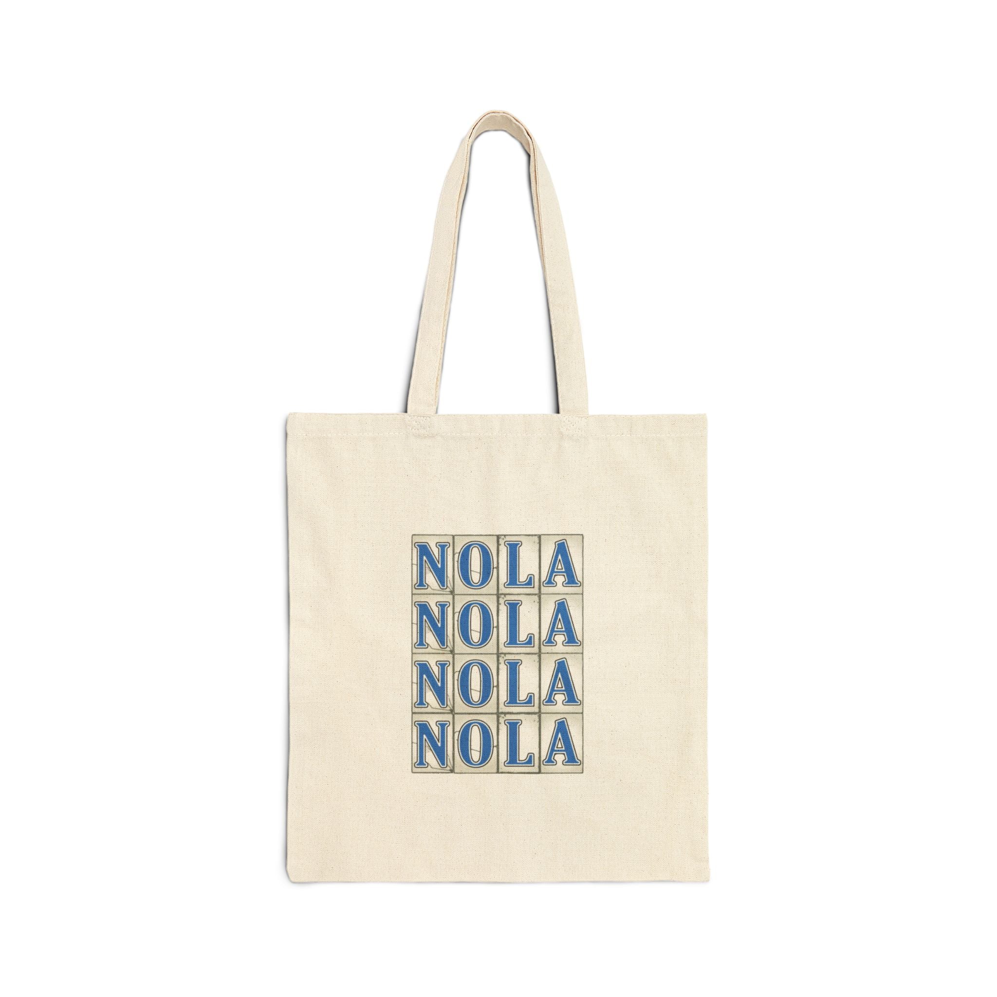 Nola Street Tile Tote Bag Printify