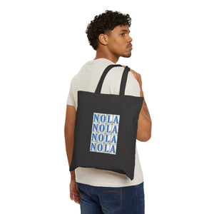 Nola Street Tile Tote Bag Printify