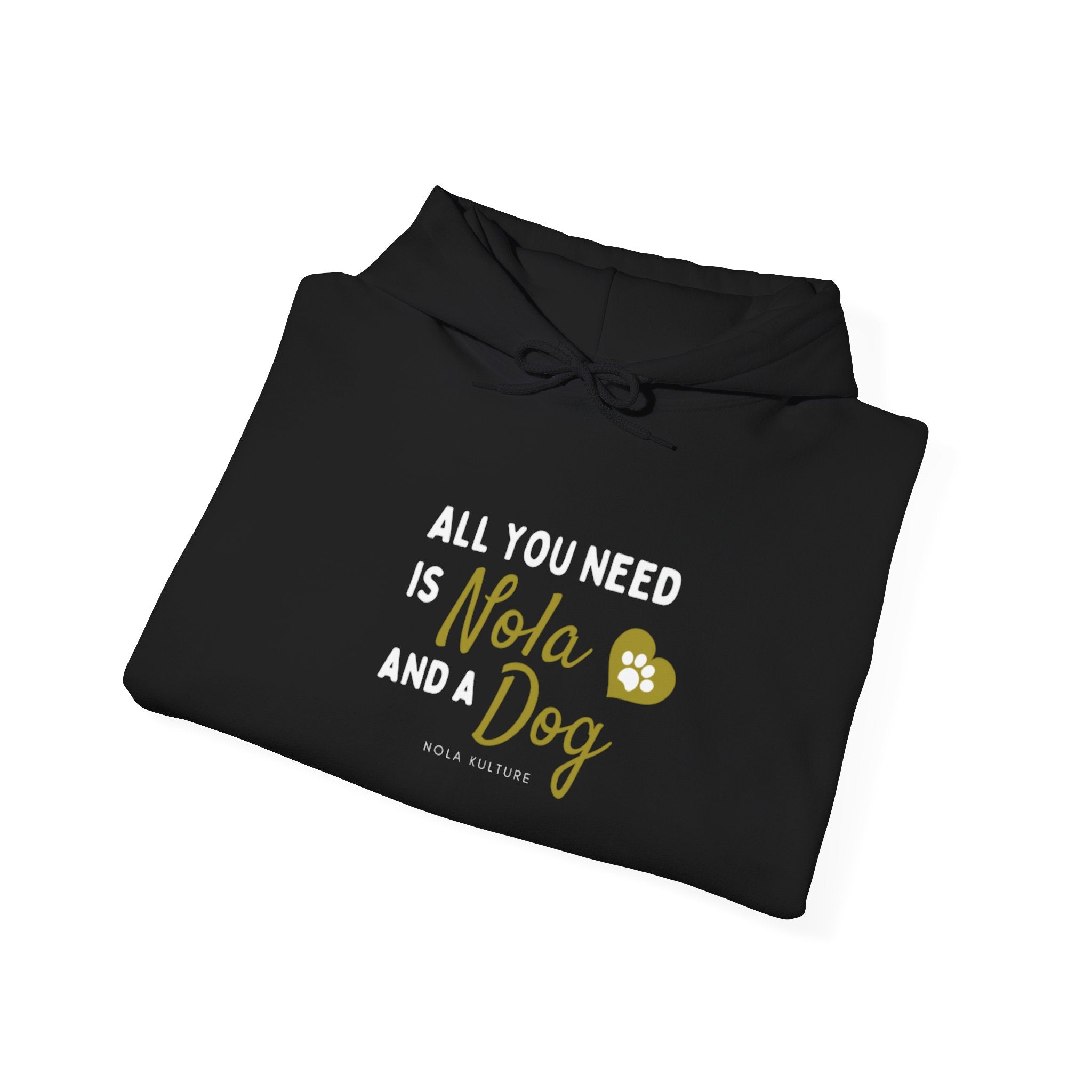 Love, Dogs, Nola Hoodie Printify