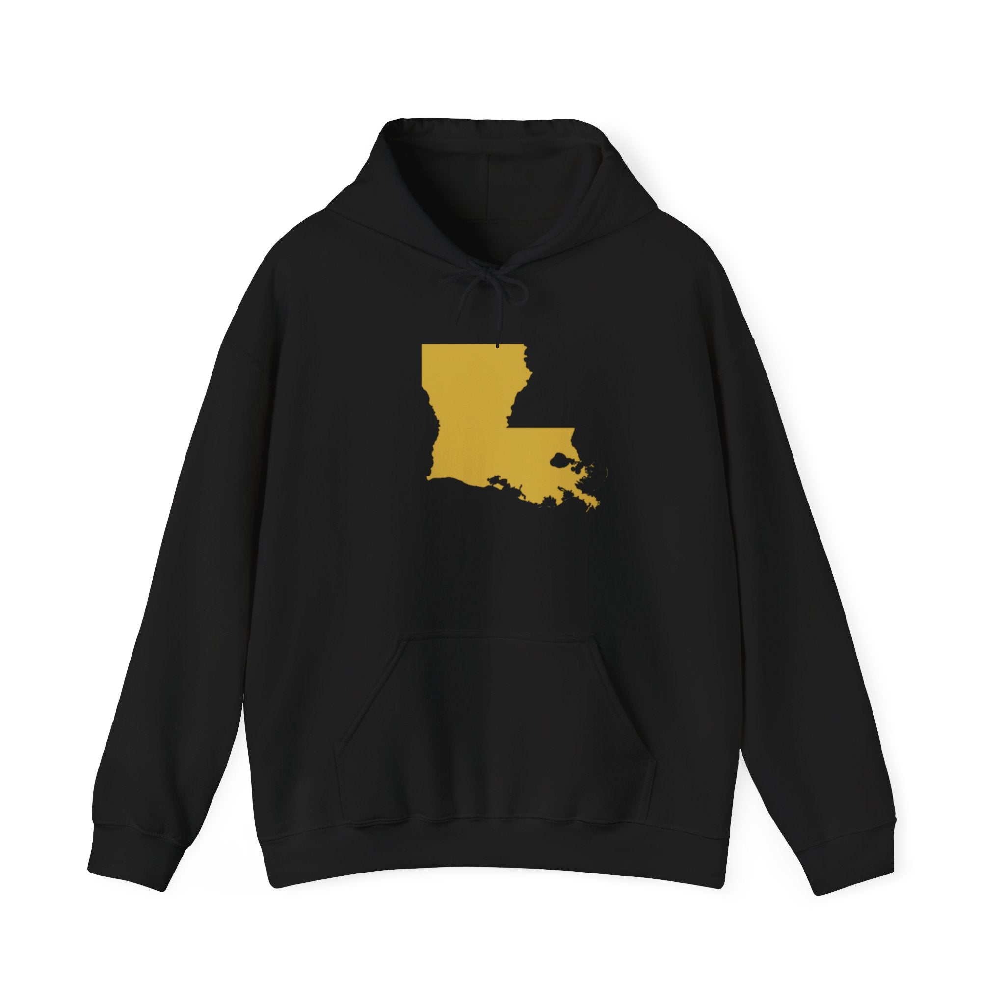 Louisiana Silhouette Hoodie Printify