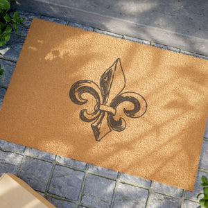 Fleur De Lis Doormat Printify