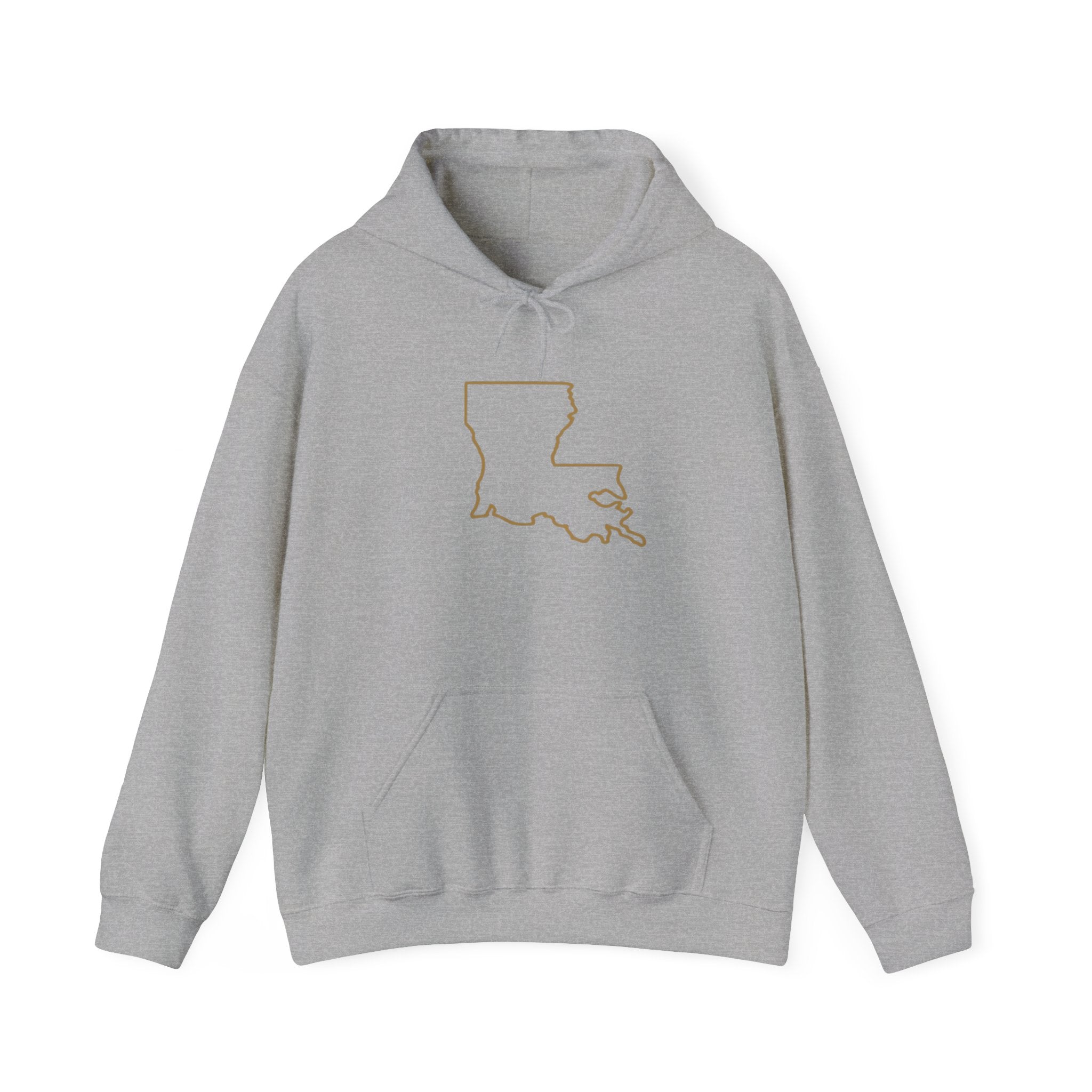 State of Louisiana Hoodie Printify