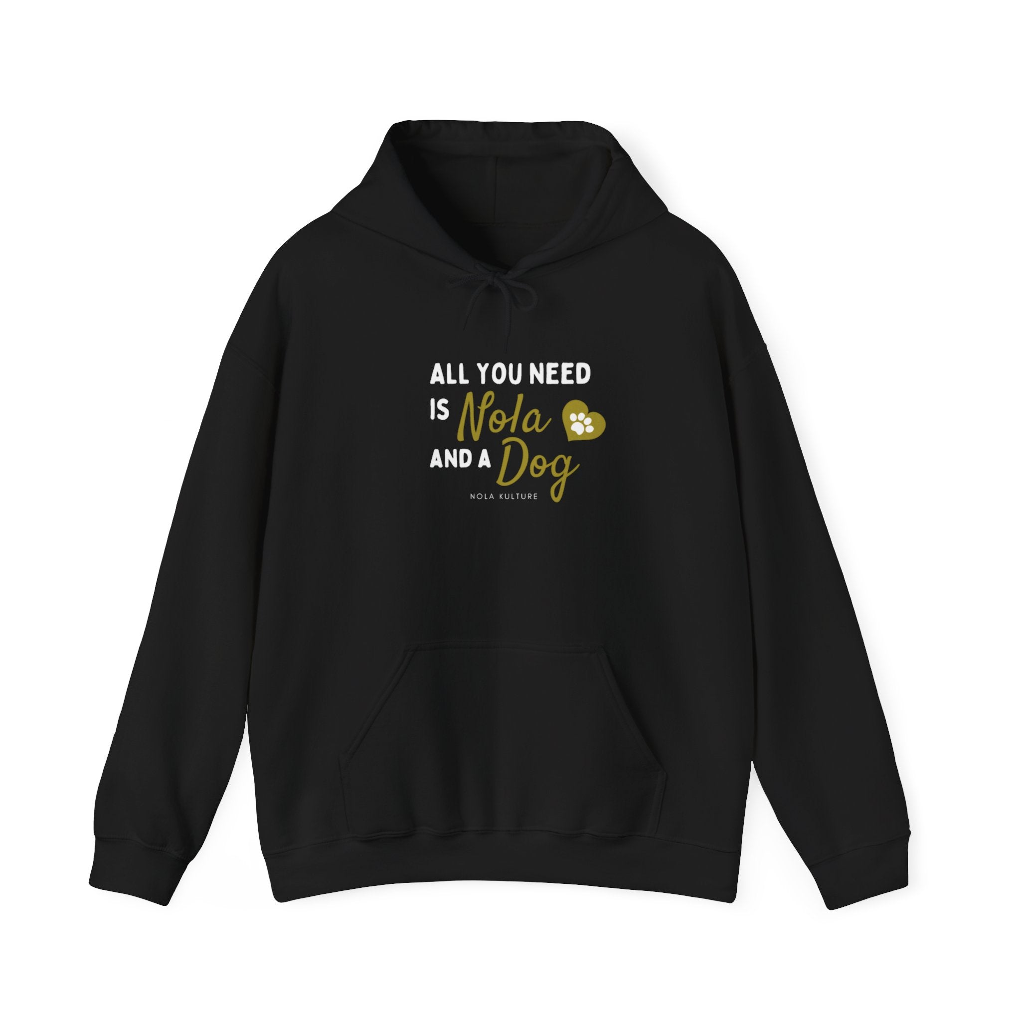 Love, Dogs, Nola Hoodie Printify