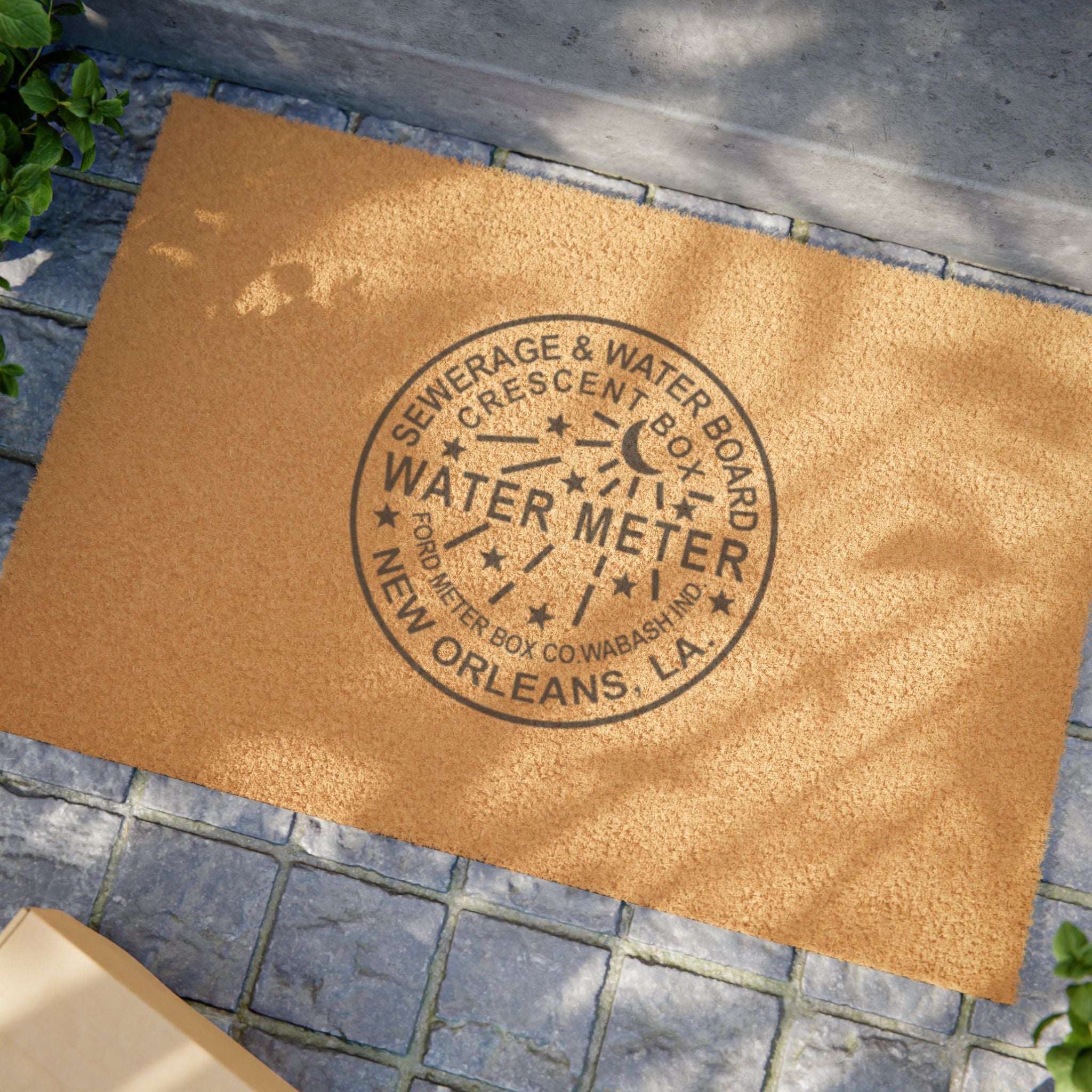 New Orleans Watermeter Doormat Printify