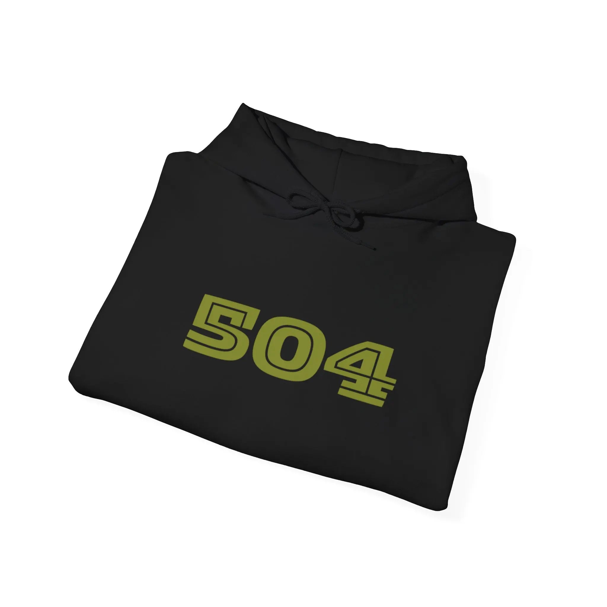 504 Bold Gold Hoodie Printify