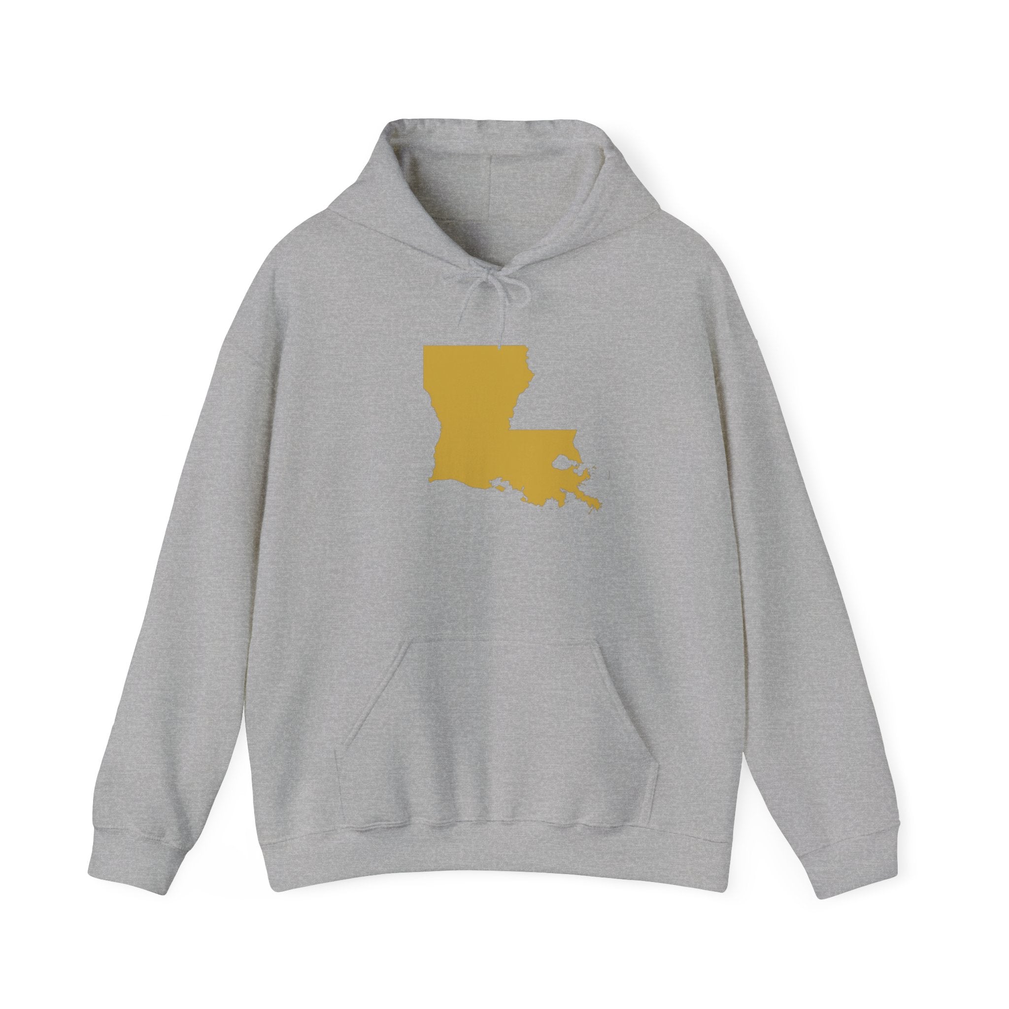 Louisiana Silhouette Hoodie Printify