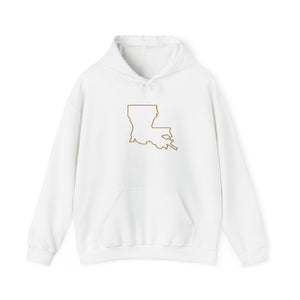 State of Louisiana Hoodie Printify