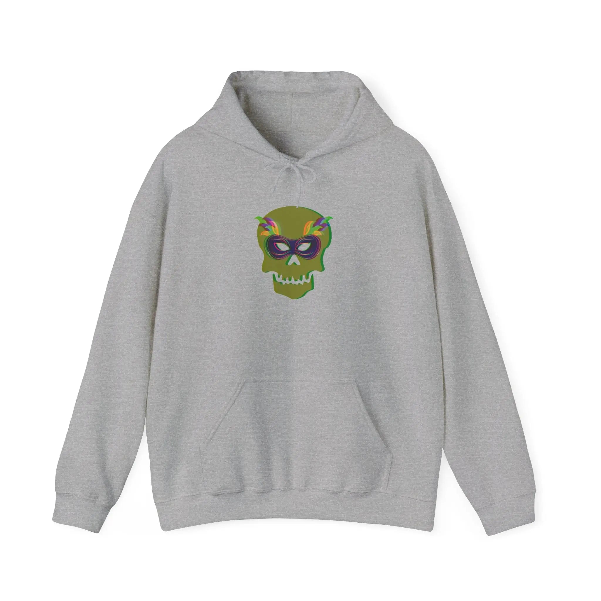 Carnival Skull & Bone Hoodie Printify