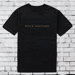 Nola Kulture Classic Gold T-Shirt Printify