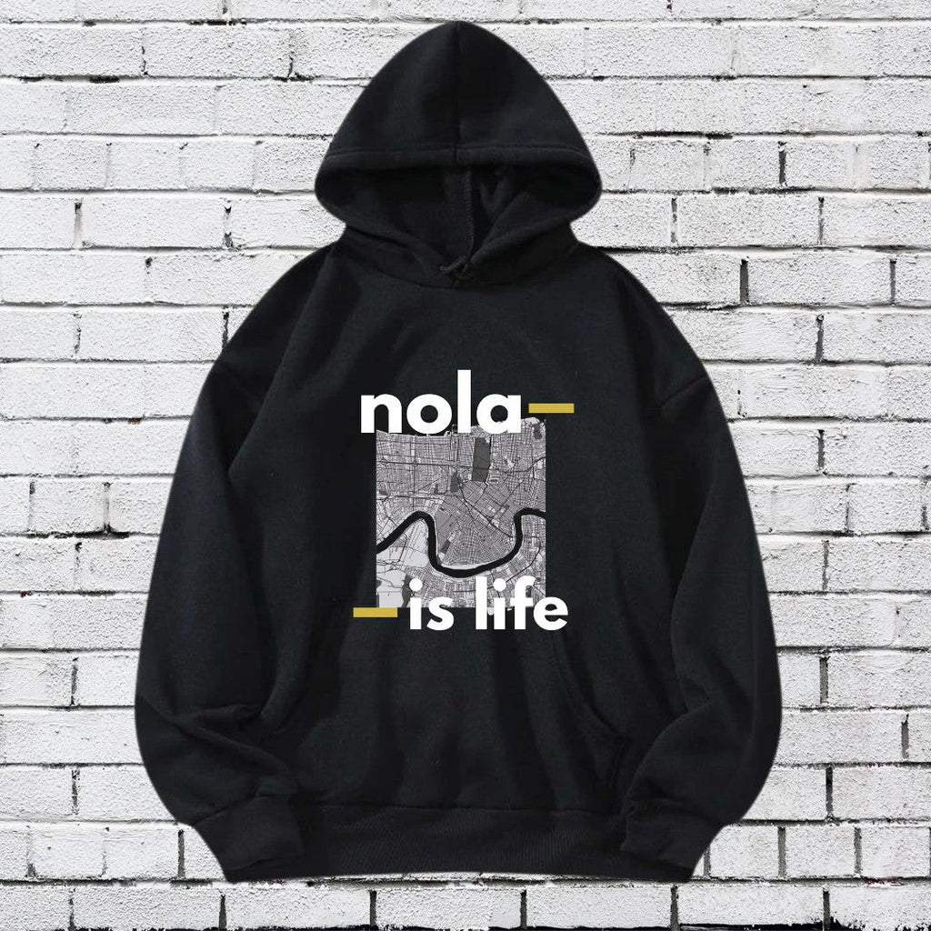 Nola Is Life Hoodie Printify