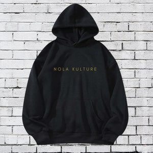 Nola Kulture Classic Gold Hoodie Printify