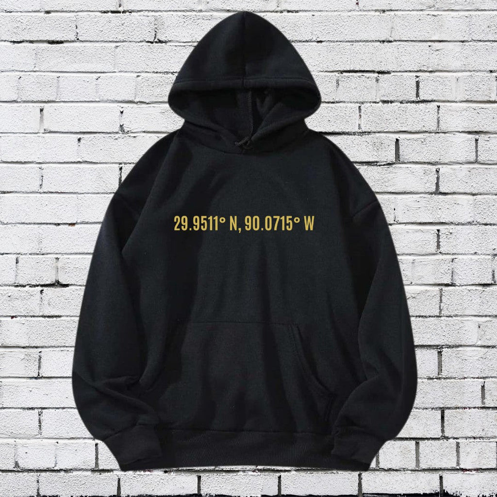 Nola Longitude x Latitude Hoodie Printify