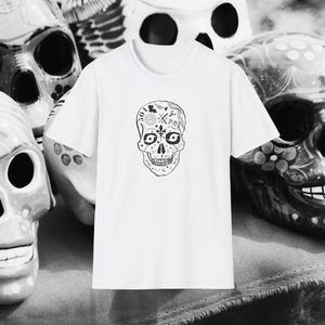 Nola Sugar Skull T-Shirt Printify