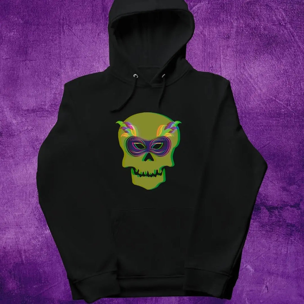 Carnival Skull & Bone Hoodie Printify