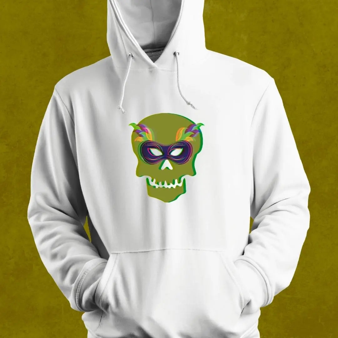 Carnival Skull & Bone Hoodie Printify