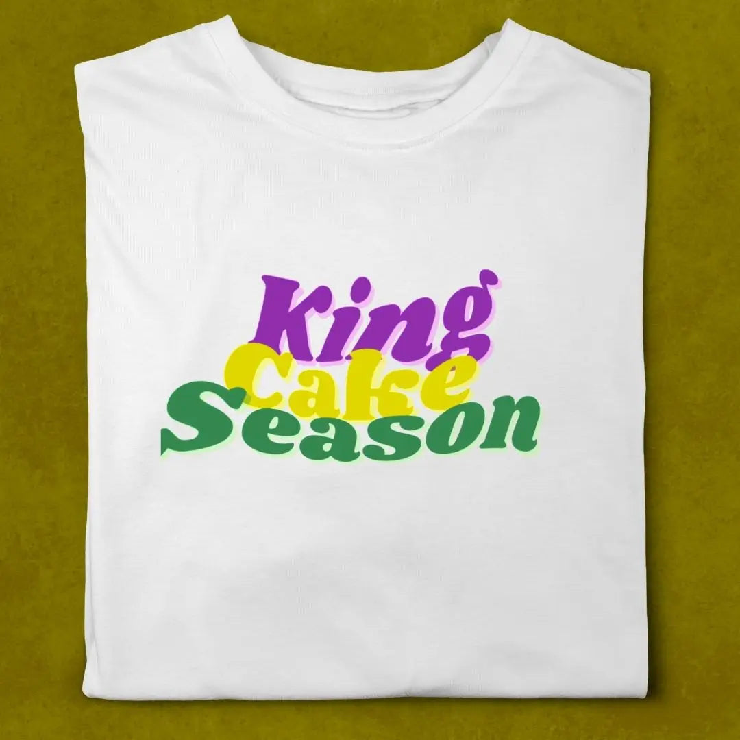 King Cake Season T-Shirt Printify