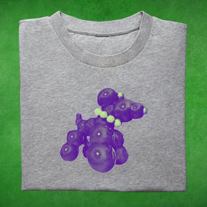 Mardi Gras Bead Dog T-Shirt Printify