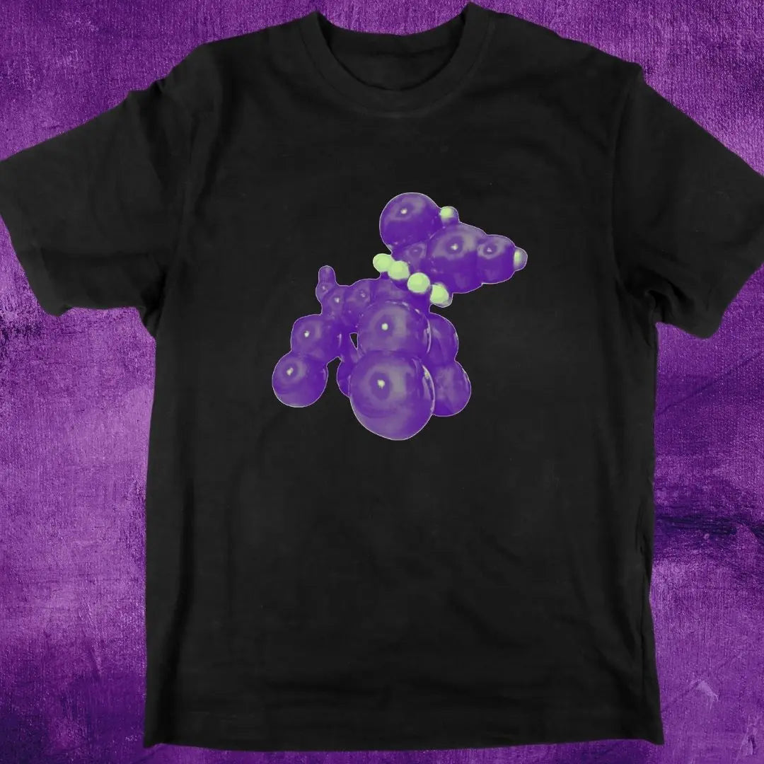 Mardi Gras Bead Dog T-Shirt Printify