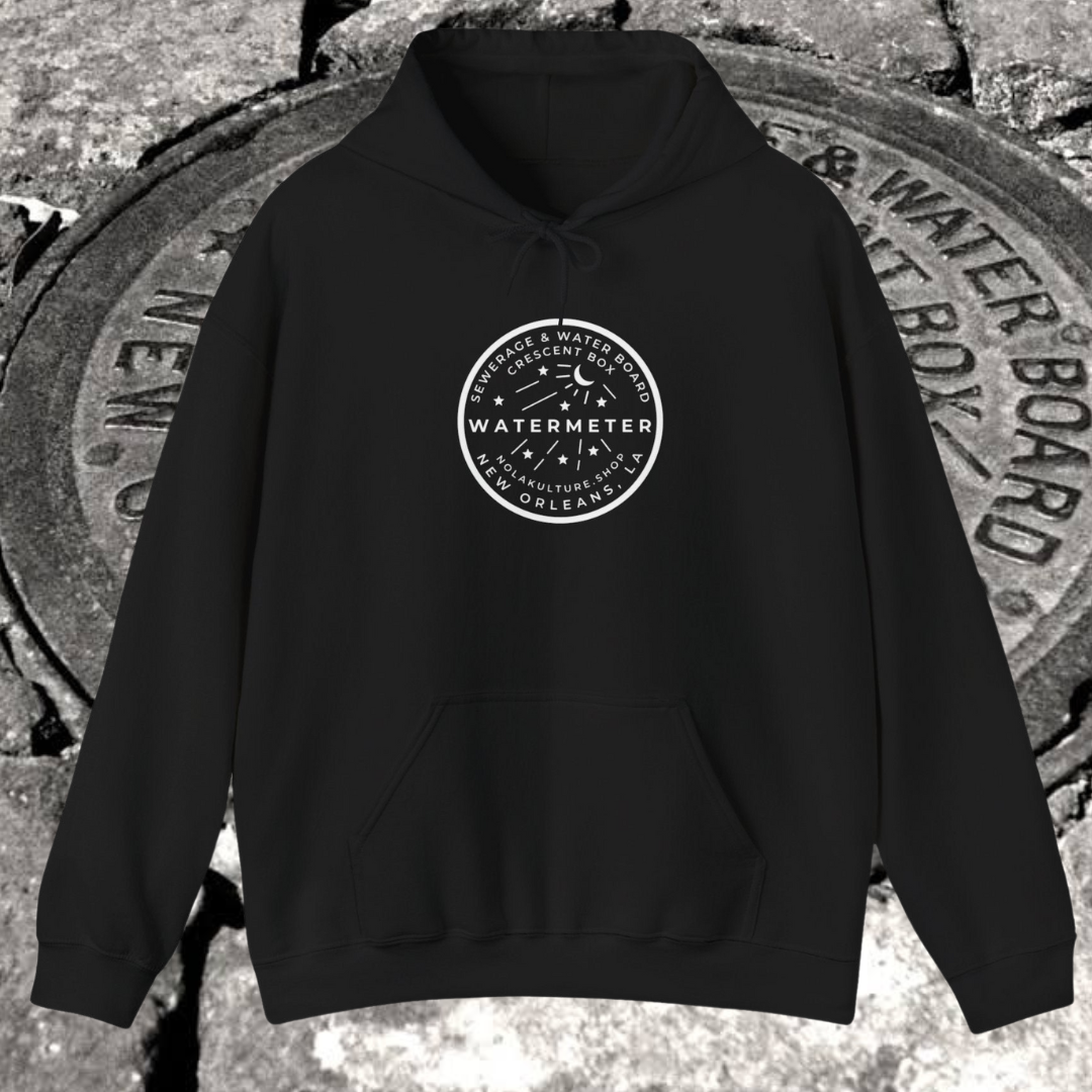 New Orleans Watermeter Hoodie Printify