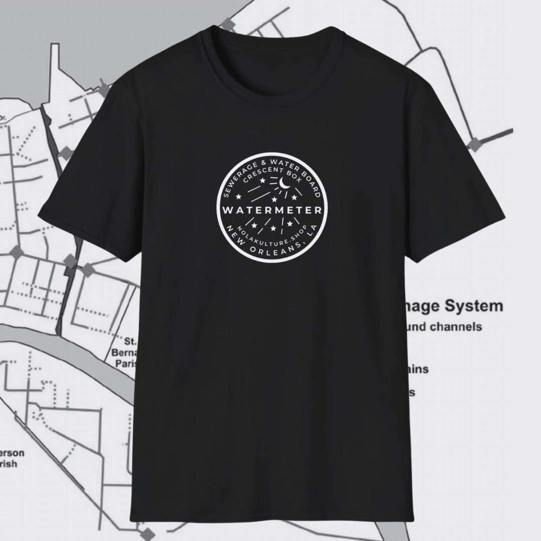 New Orleans Watermeter T-Shirt Printify