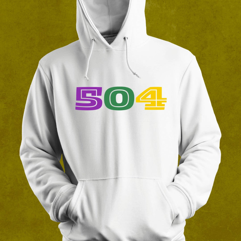 Mardi Gras “504” Hoodie Printify