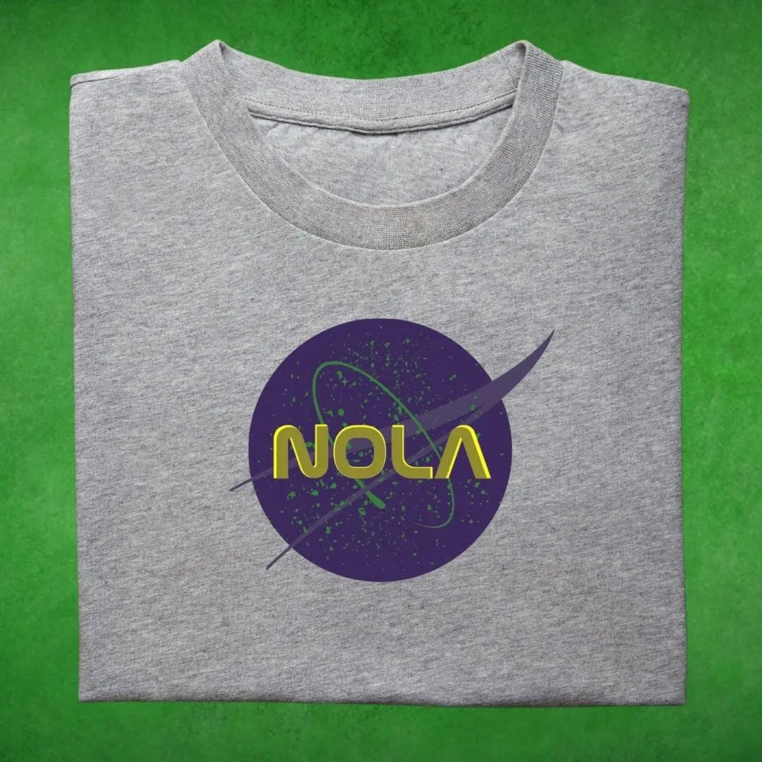 Mardi Gras “Nola Space Ward” T-Shirt Printify