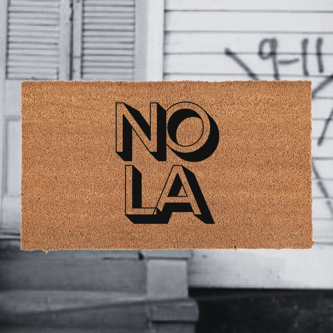 Simple Nola Doormat Printify