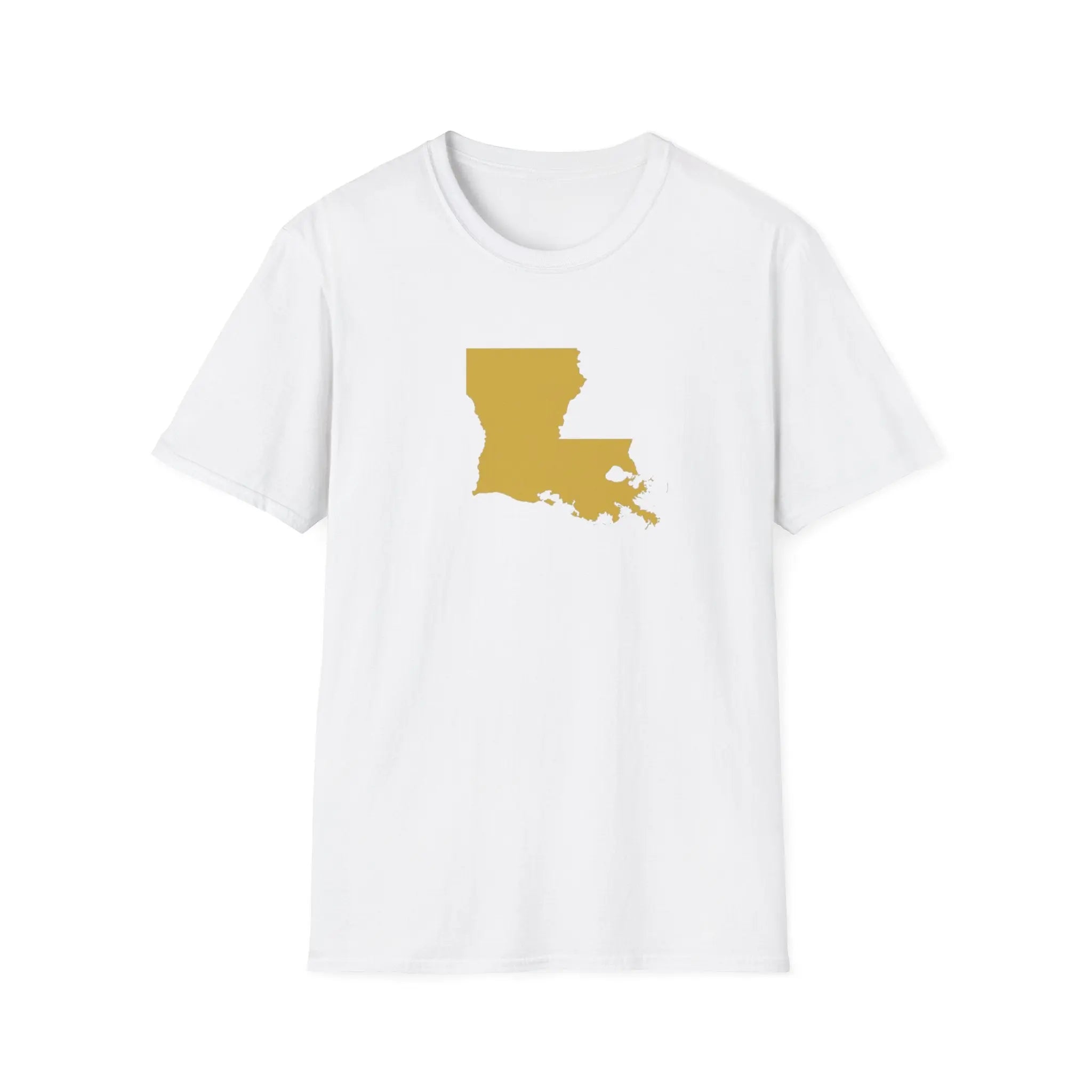 Louisiana Silhouette T-Shirt Printify