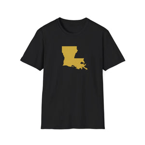 Louisiana Silhouette T-Shirt Printify