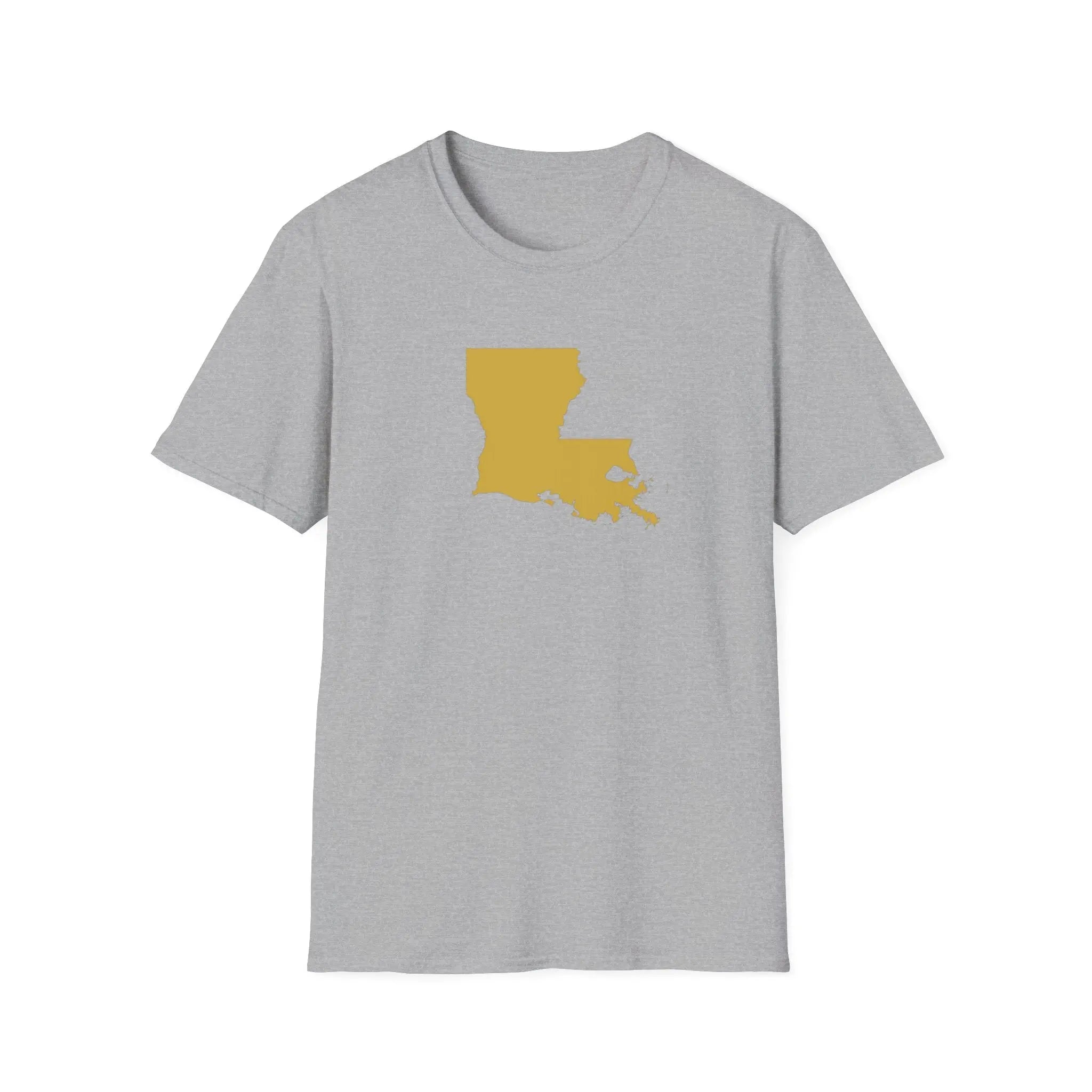 Louisiana Silhouette T-Shirt Printify