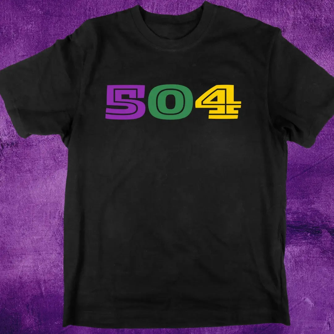Mardi Gras 504 T-Shirt Printify
