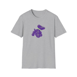 Mardi Gras Bead Dog T-Shirt Printify