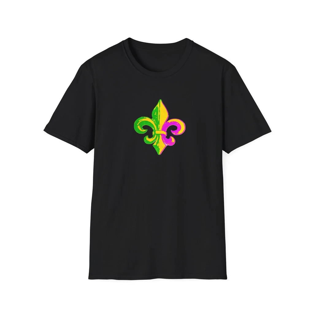 Mardi Gras Fleur De Lis T-Shirt Printify