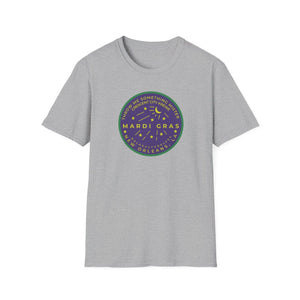 Mardi Gras Watermeter Purple T-Shirt Printify