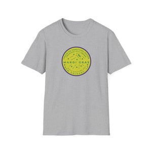 Mardi Gras Watermeter Yellow T-Shirt Printify