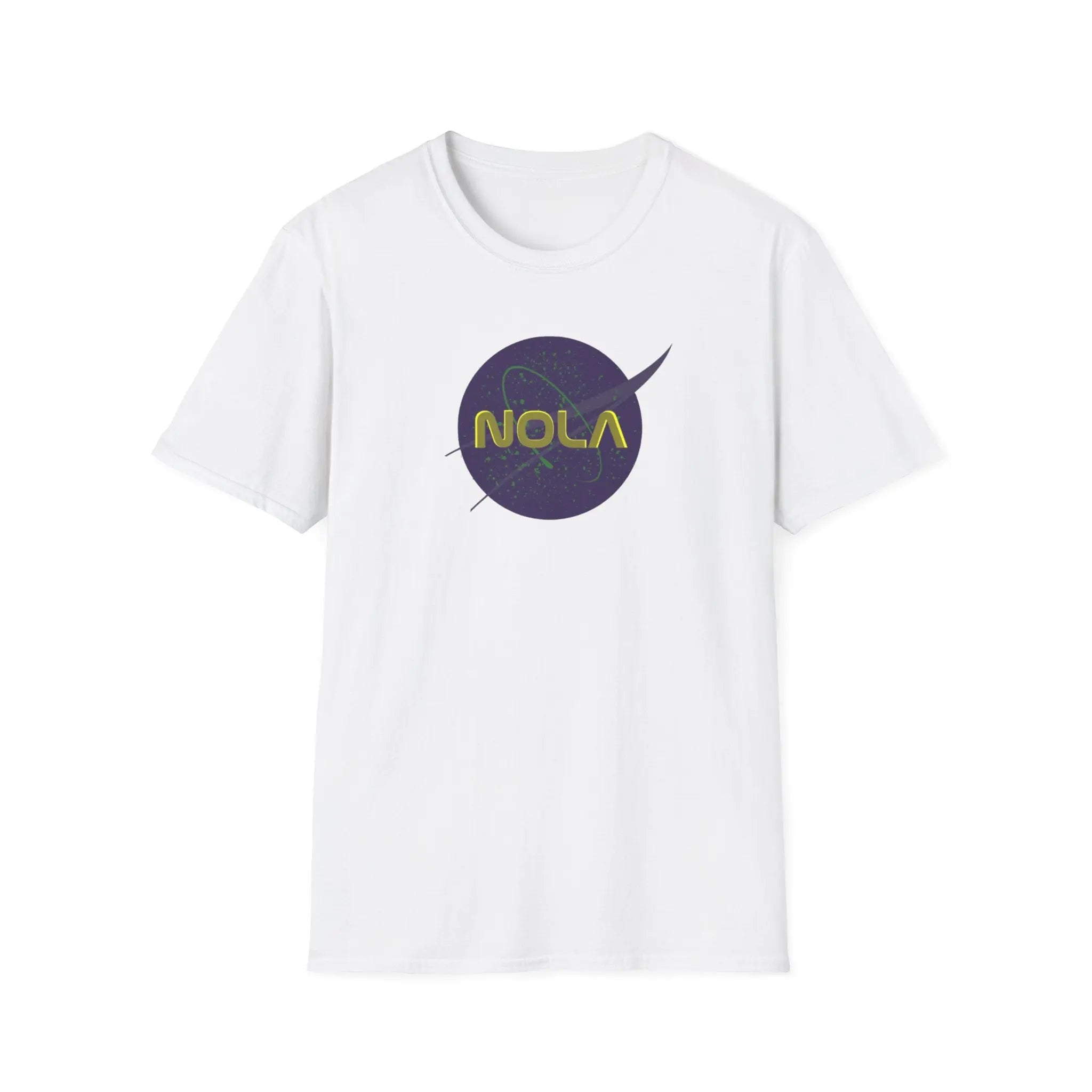 Mardi Gras “Nola Space Ward” T-Shirt Printify