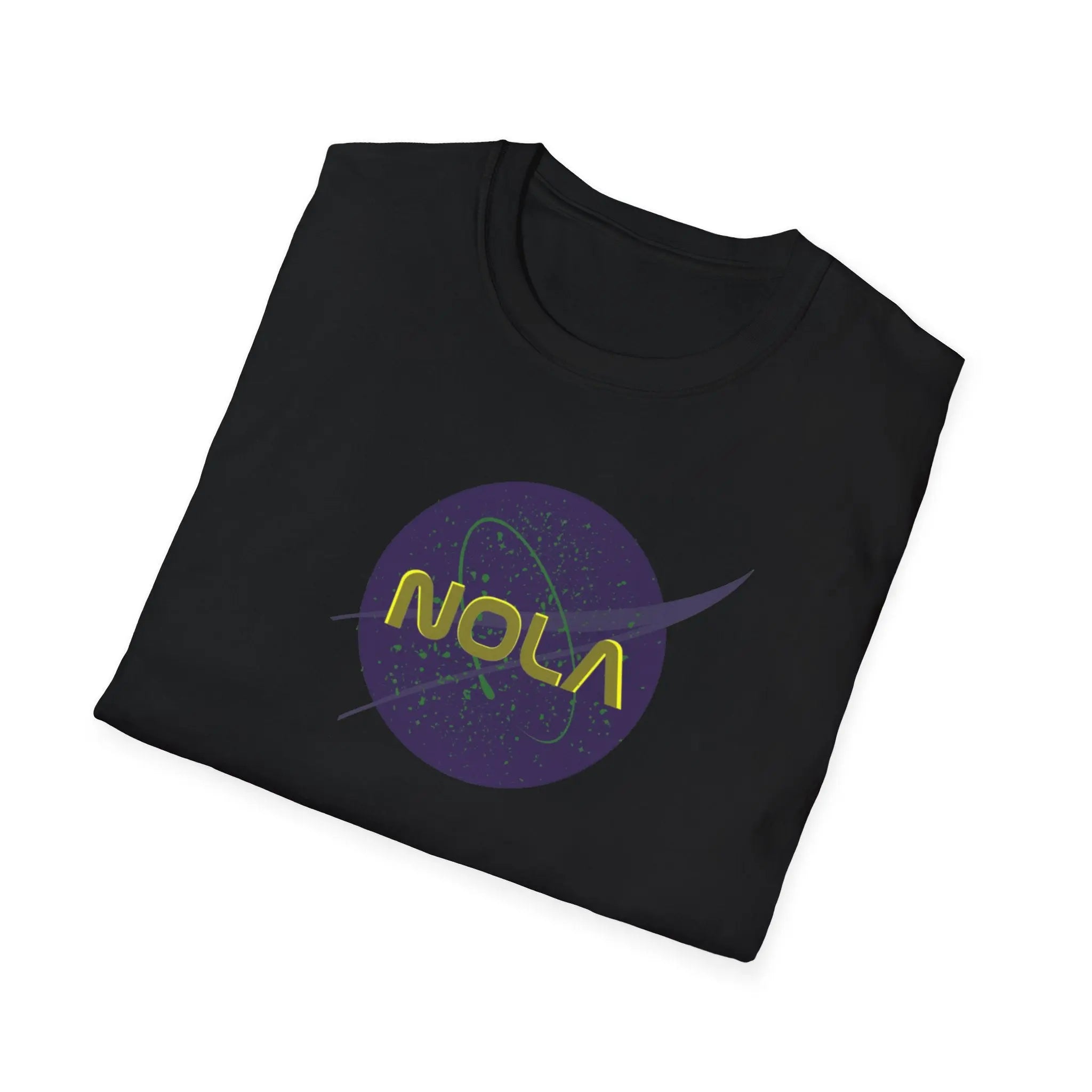 Mardi Gras “Nola Space Ward” T-Shirt Printify