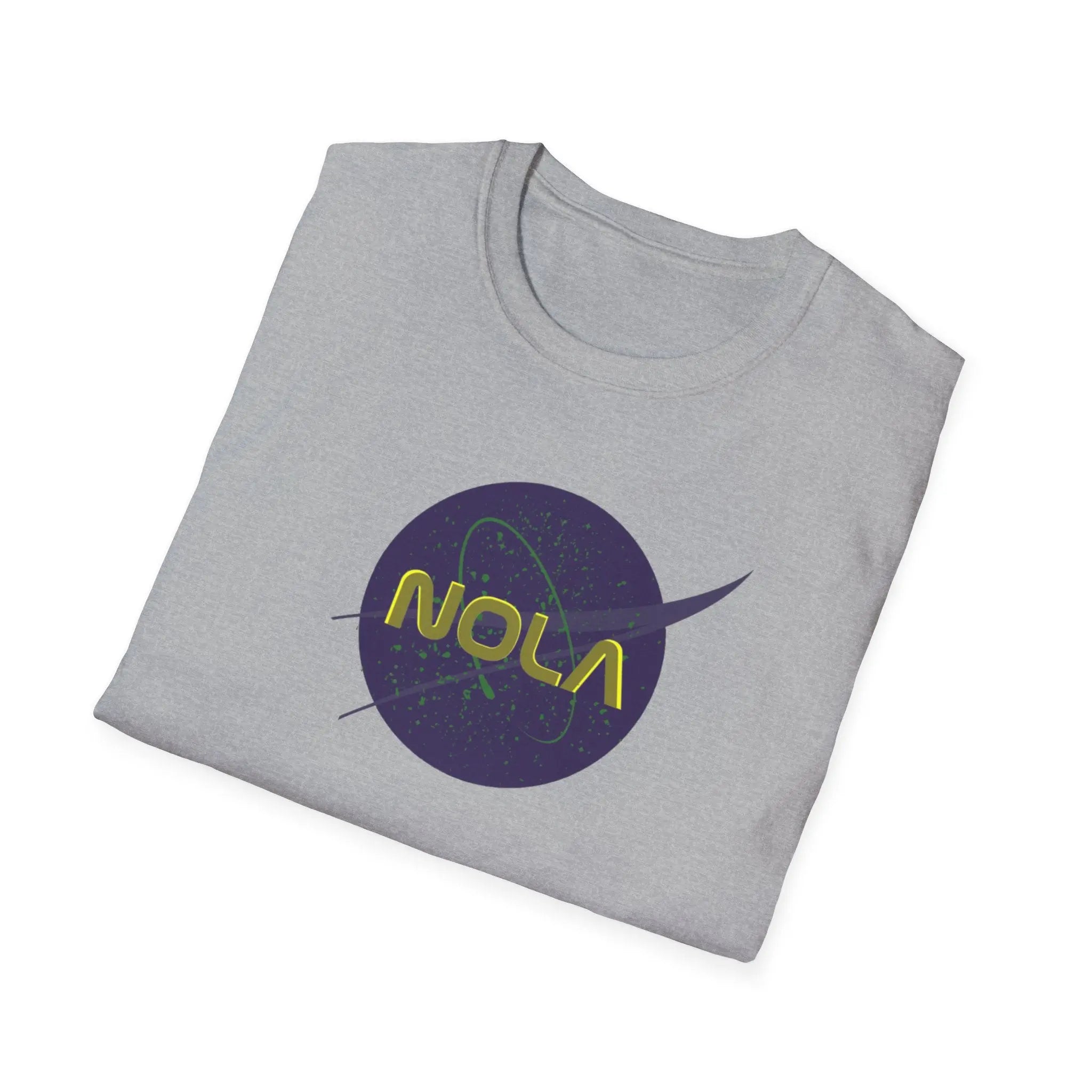 Mardi Gras “Nola Space Ward” T-Shirt Printify