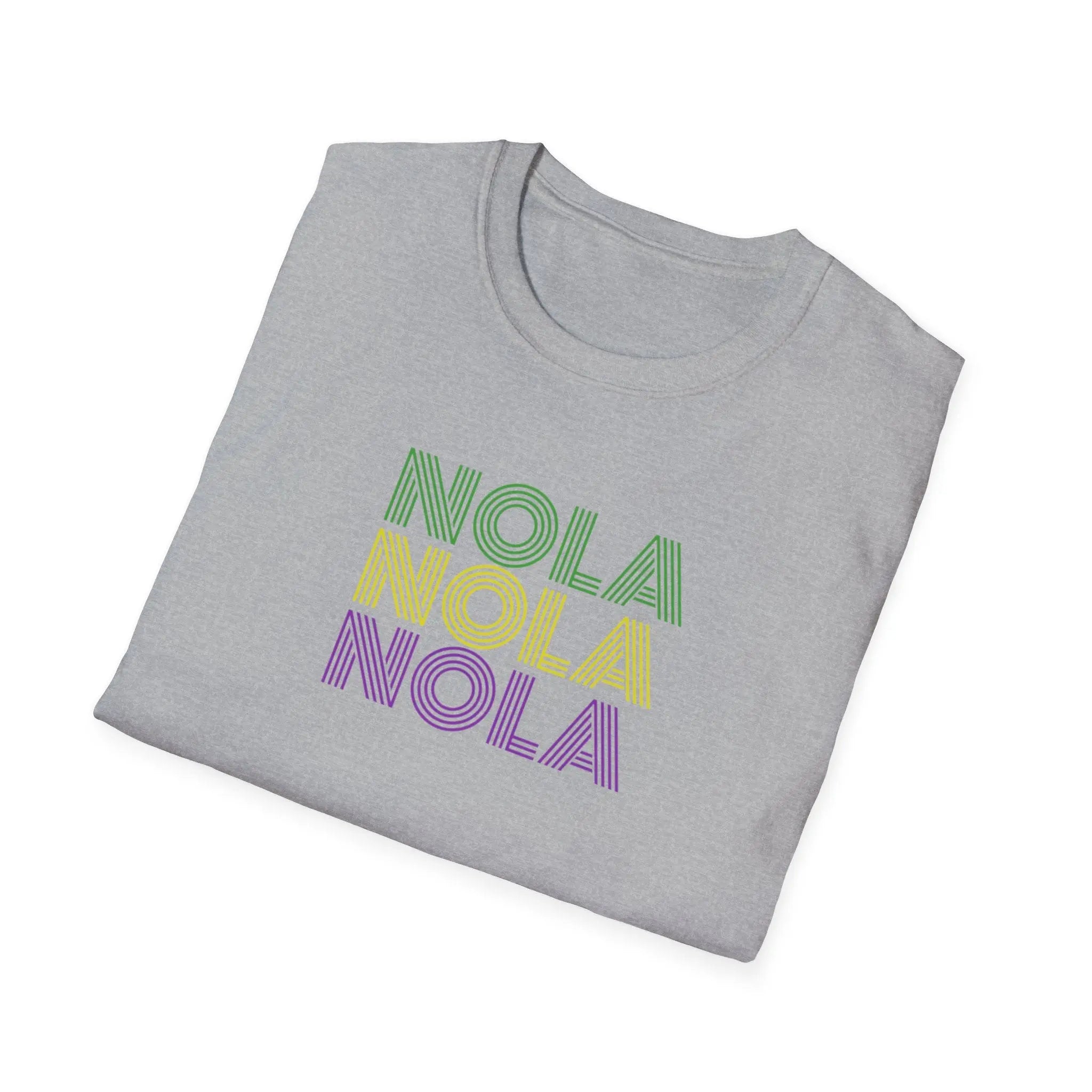 Mardi Gras “Nola” T-Shirt Printify