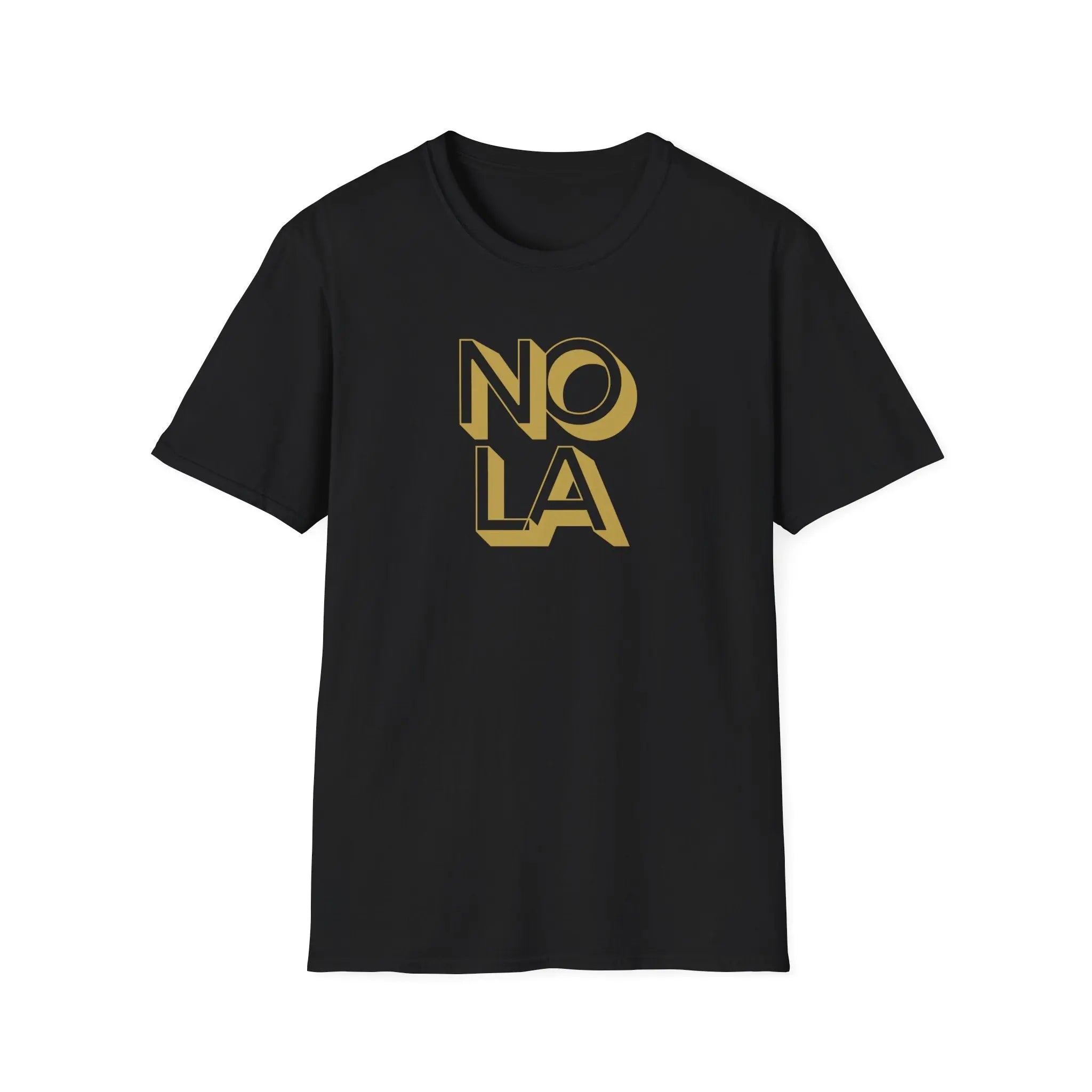 Nola Block Style T-Shirt Printify