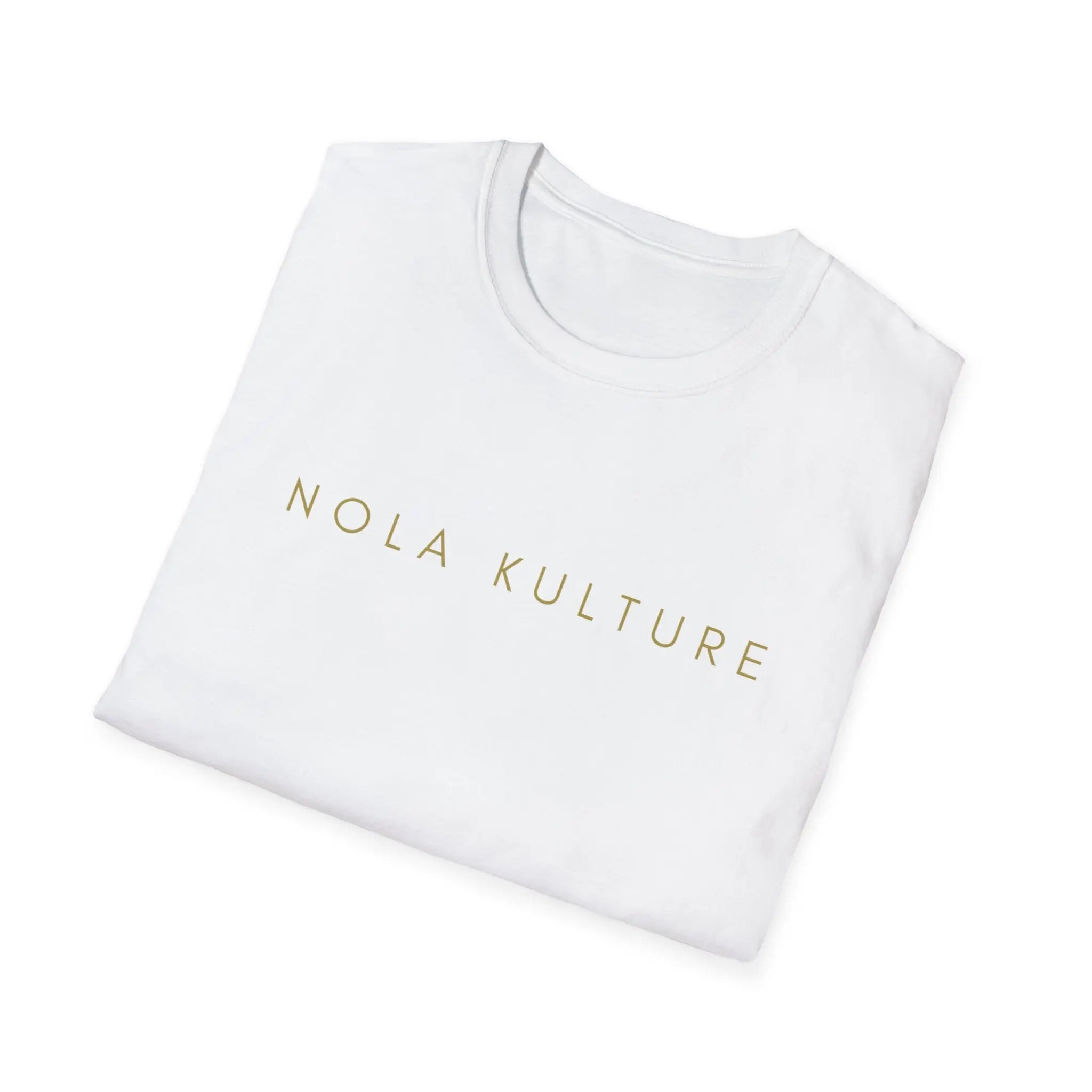 Nola Kulture Classic Gold T-Shirt Printify