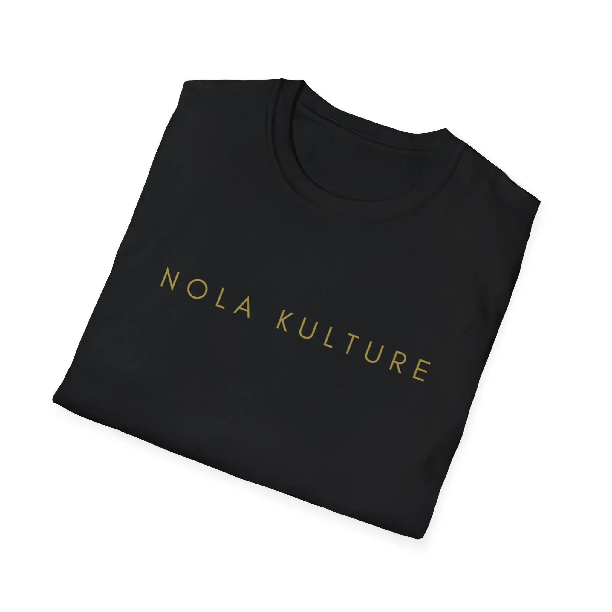 Nola Kulture Classic Gold T-Shirt Printify