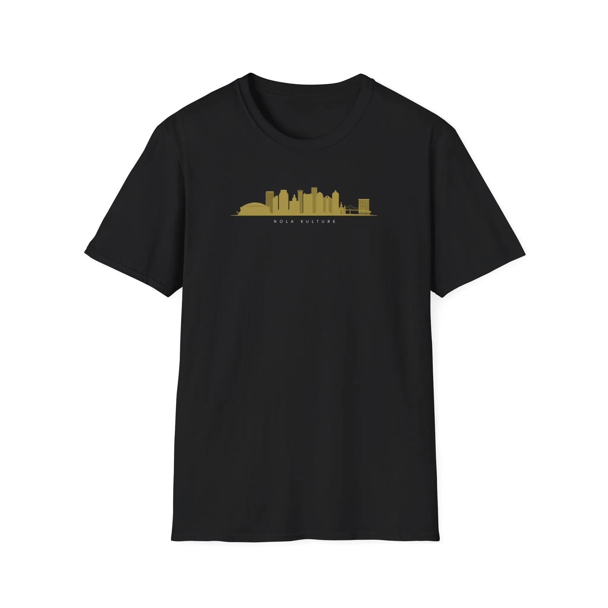 Nola Skyline 2.0 Gold T-Shirt Printify