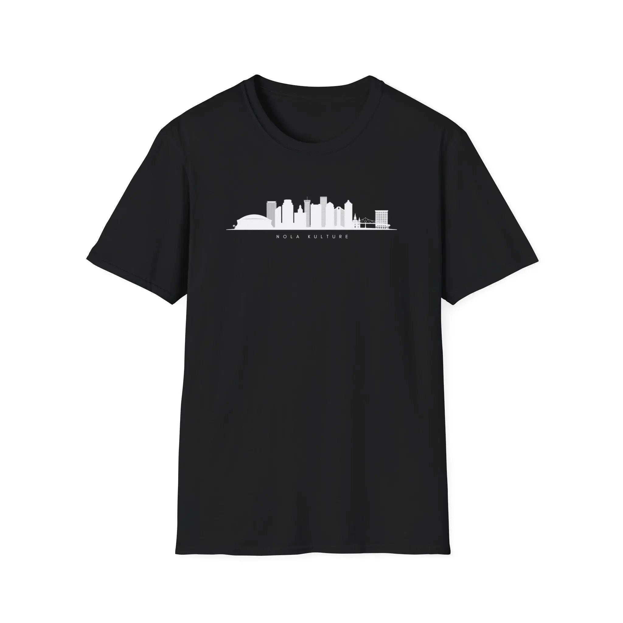 Nola Skyline 2.0 White T-Shirt Printify