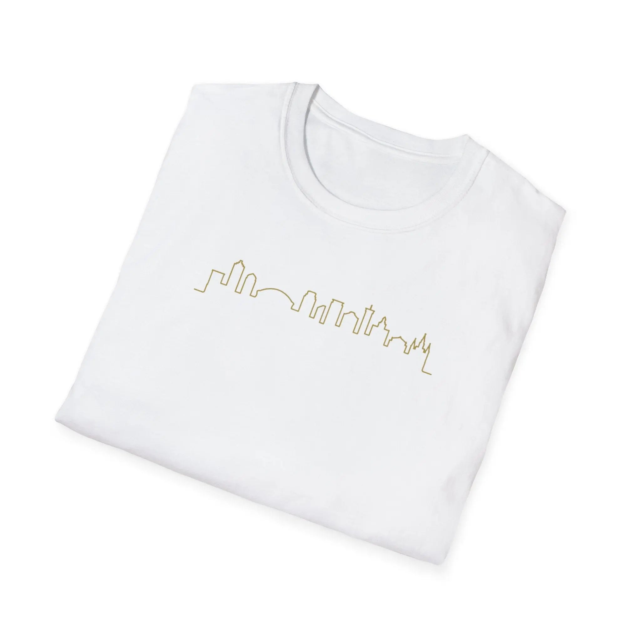 Nola Skyline Gold T-Shirt Printify