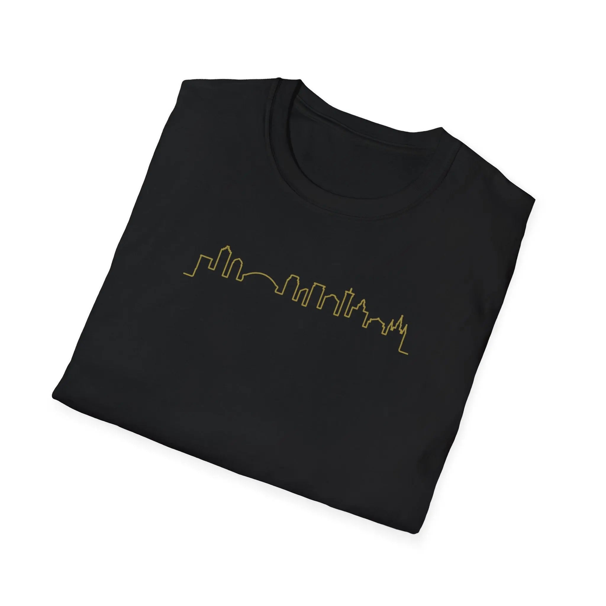 Nola Skyline Gold T-Shirt Printify