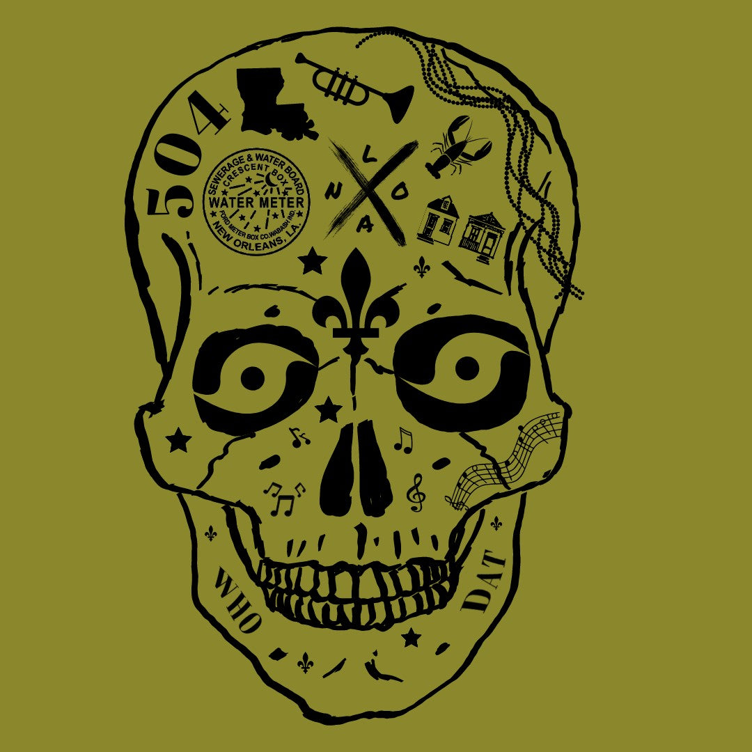 Adult 2x & 3x los.lafc Unisex Sugar Skull Tee 